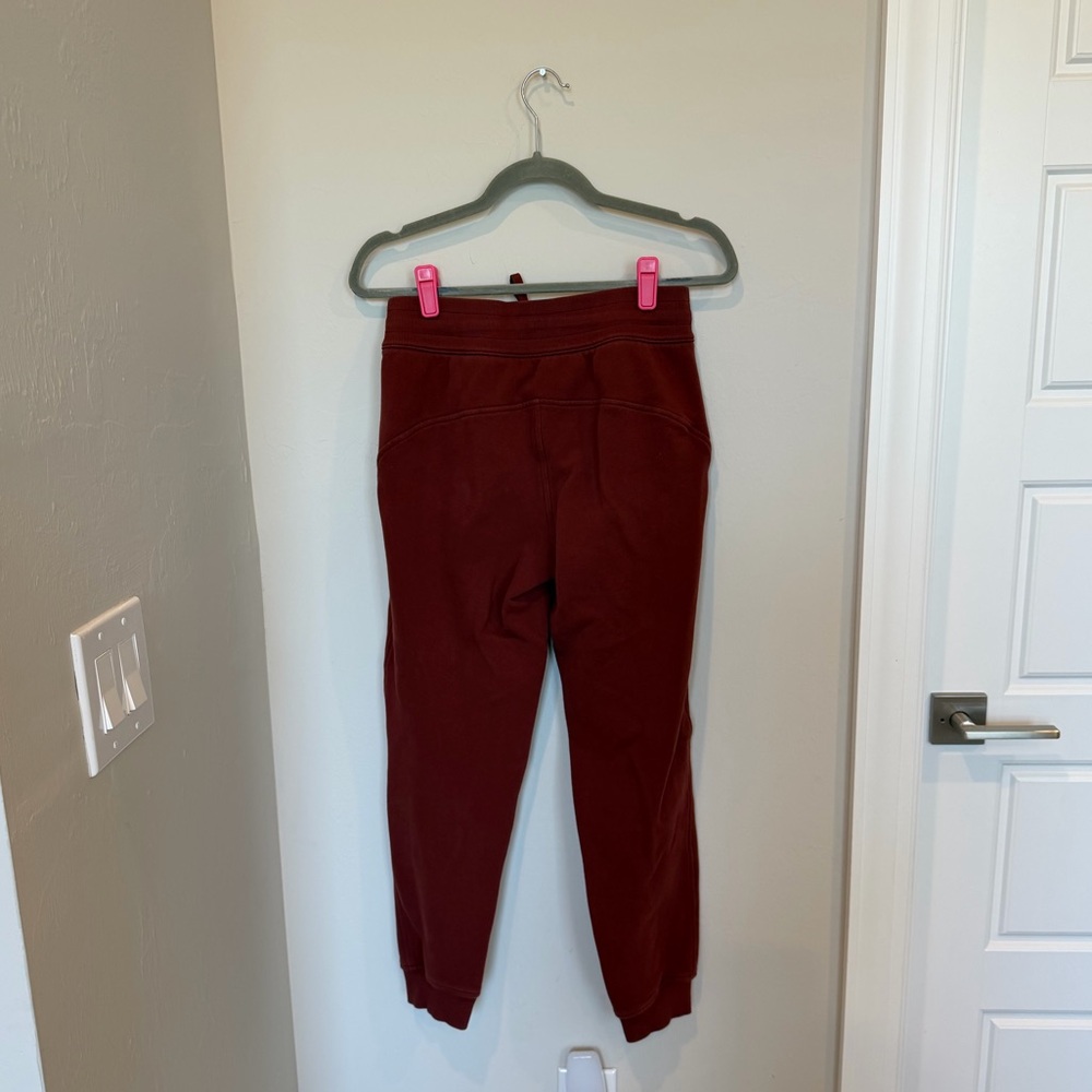 Lululemon Date Brown Scuba High Rise Jogger Size 6 - Picture 4 of 5